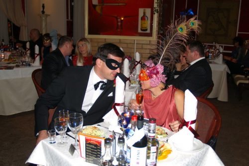Венецианский карнавал 2008 в ресторане "Ля Ротонда"