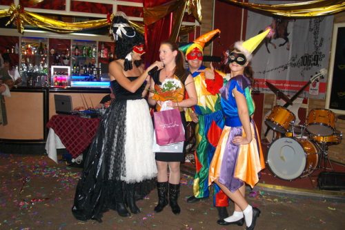 Венецианский карнавал 2008 в ресторане "Ля Ротонда"